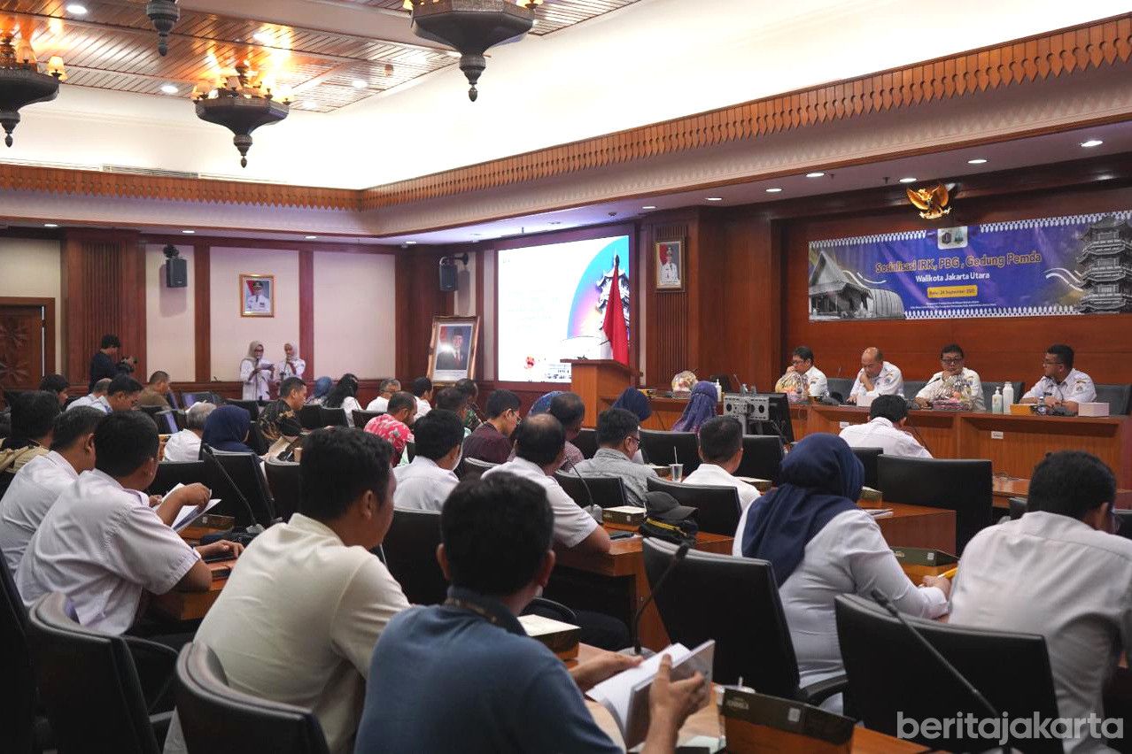 Sudin CKTRP Jakarta Utara Tingkatkan Pemahaman IRK dan PBG Lewat Sosialisasi