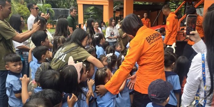 48 Anak Paud Antiokhia Langowan Kunjungi Kantor SAR Manado untuk Edukasi Dini