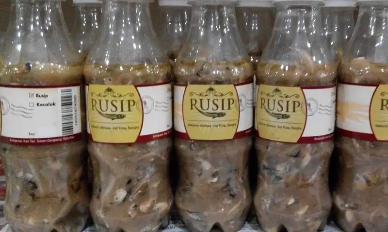 Rusip, Sambal Khas Bangka Belitung yang Terbuat dari Fermentasi Ikan Bilis