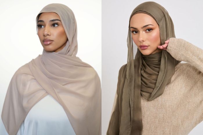 Chiffon vs Modal: Mana Hijab yang Lebih Tipis dan Nyaman Dipakai?