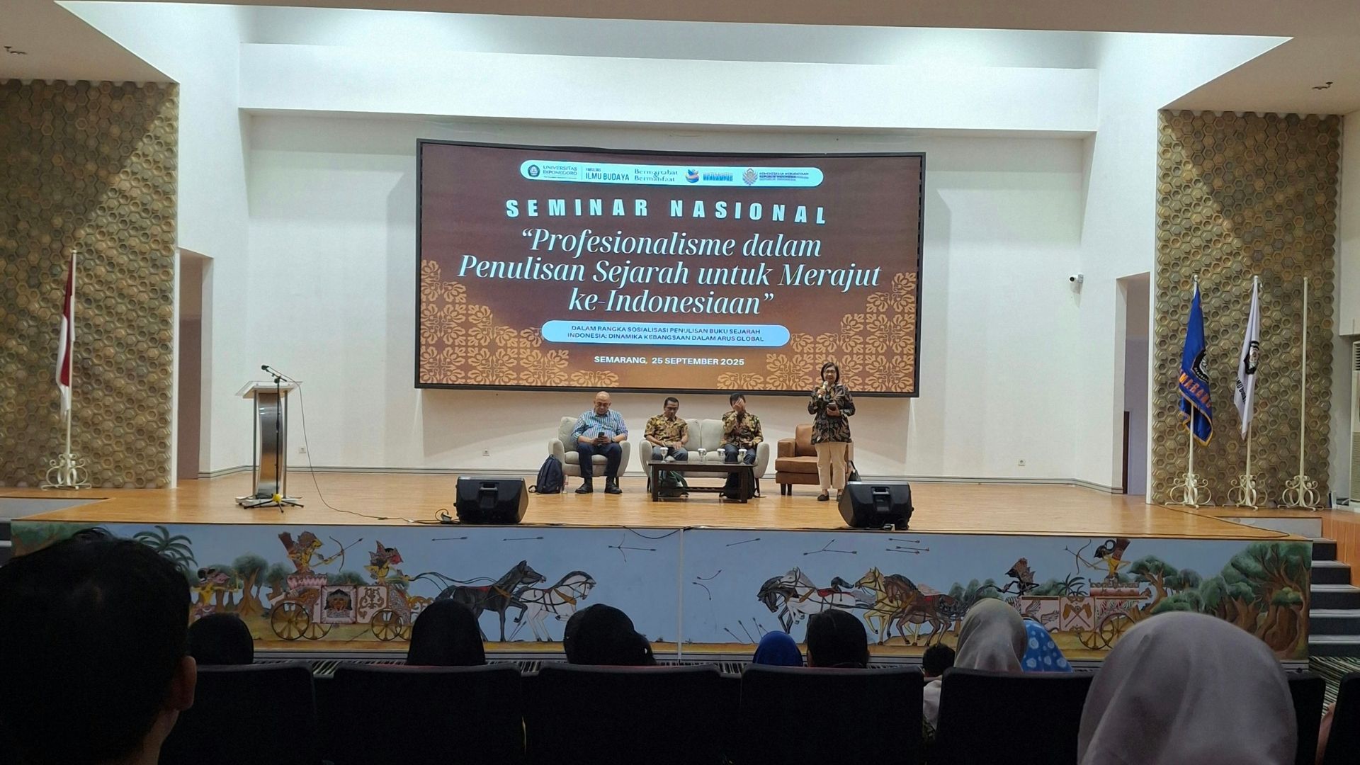 FIB Undip Gelar Seminar Nasional Penulisan Sejarah