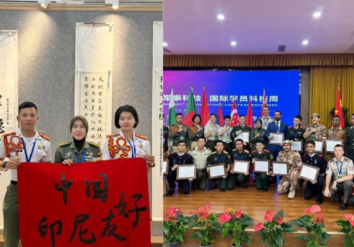 Keren! 2 Mahasiswa Unhan RI Wakili Indonesia di Forum Militer Dunia