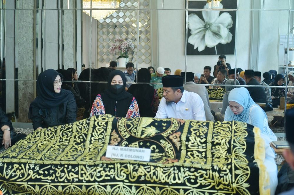 Ibunda Wagub Sulsel Fatmawati Rusdi Tutup Usia, Suasana Haru Selimuti Rumah Duka