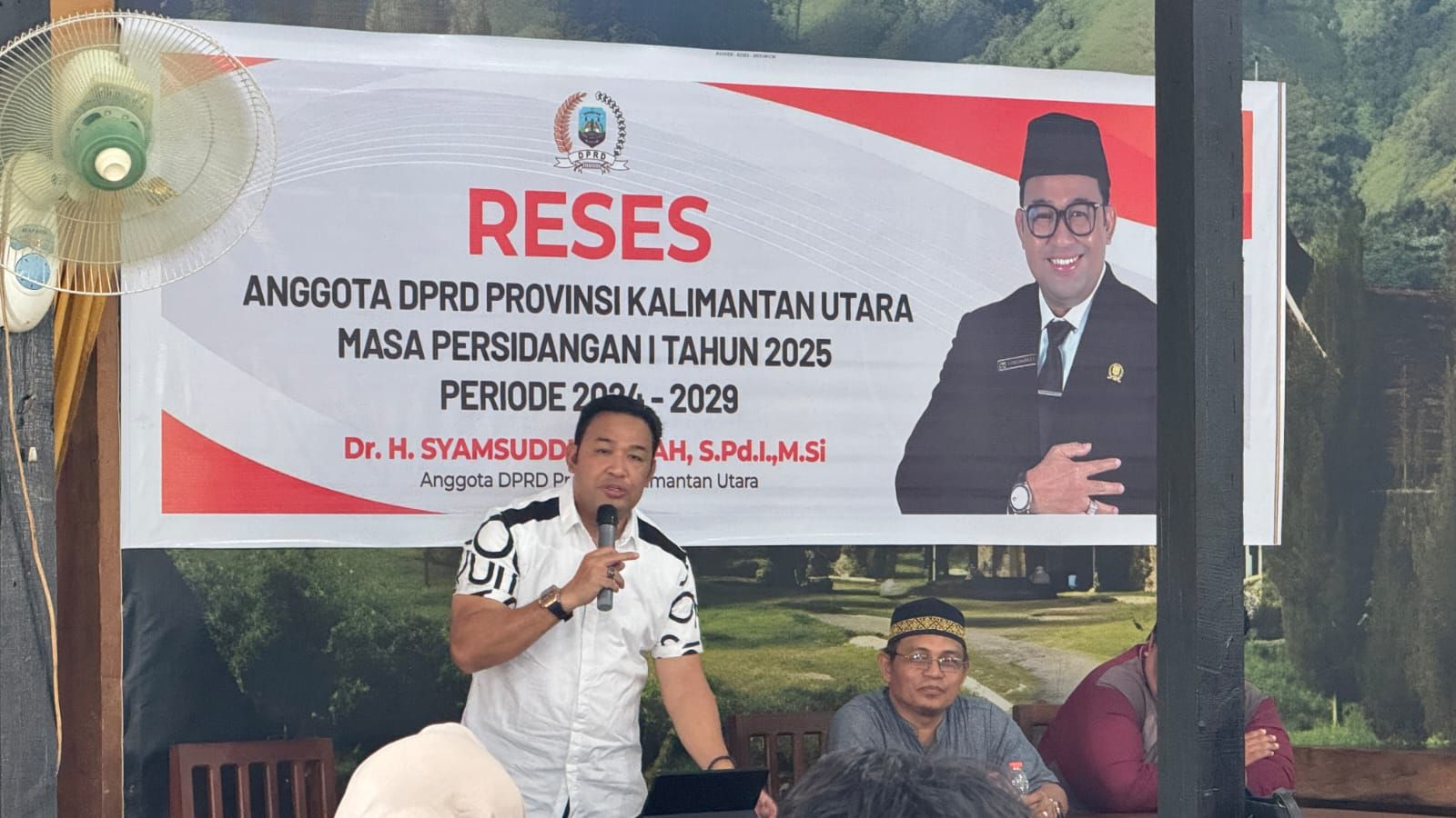 Syamsuddin Arfah Temui Warga Selumit, Serap Aspirasi di Masa Reses