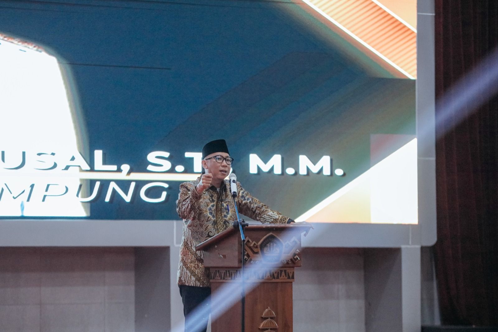 Rakernas BEM SI di Lampung, Gubernur Beri Pesan kepada Mahasiswa