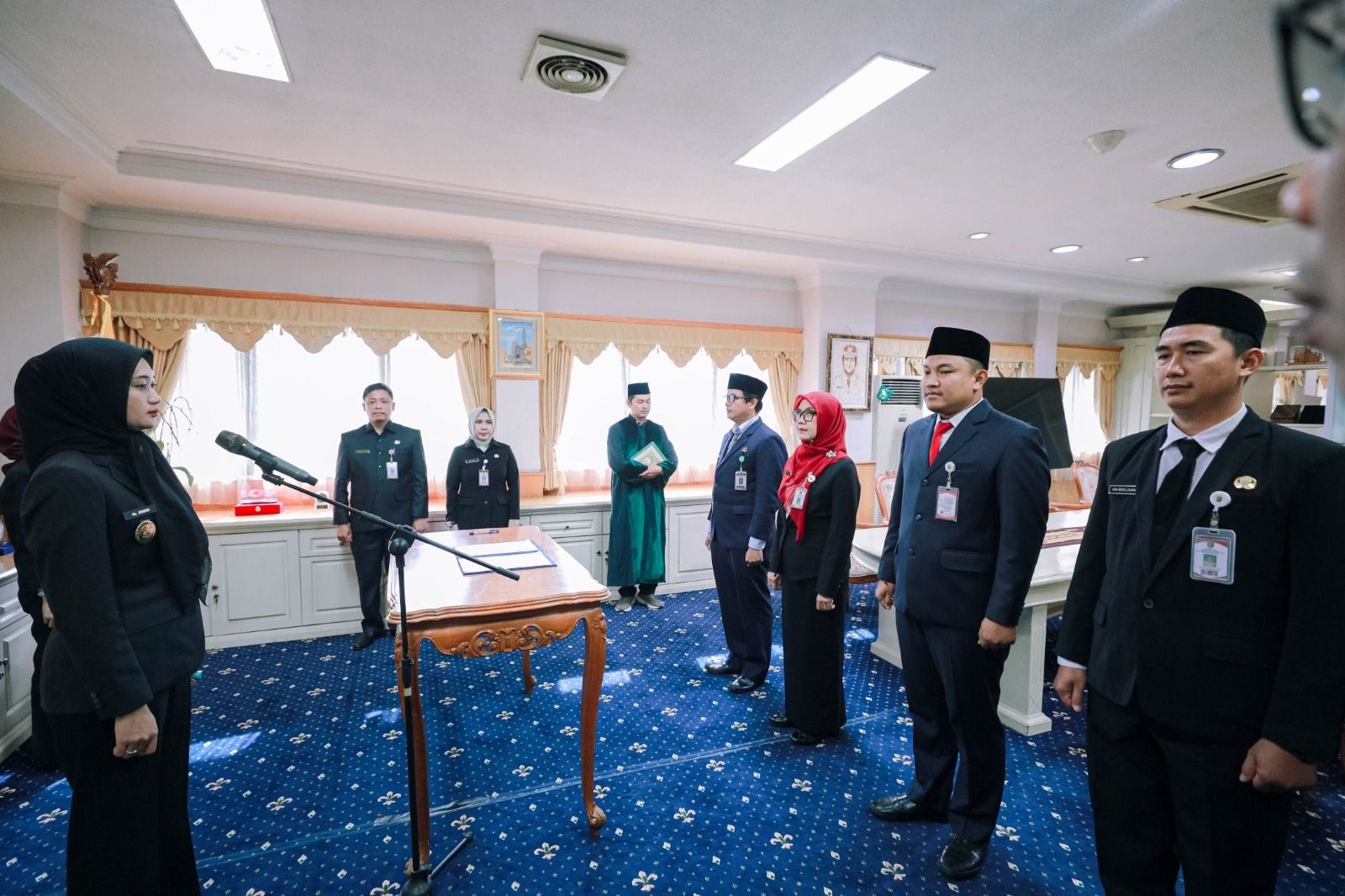 Pemprov Lampung Lantik Empat Pejabat Baru untuk Perkuat Birokrasi