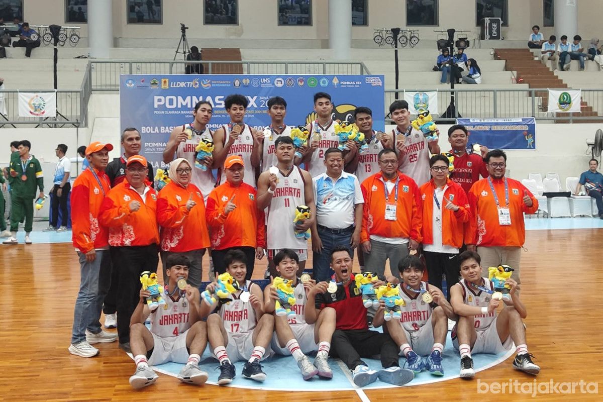 DKI Jakarta Raih Emas Basket Putra POMNas Tiga Kali Berturut-turut