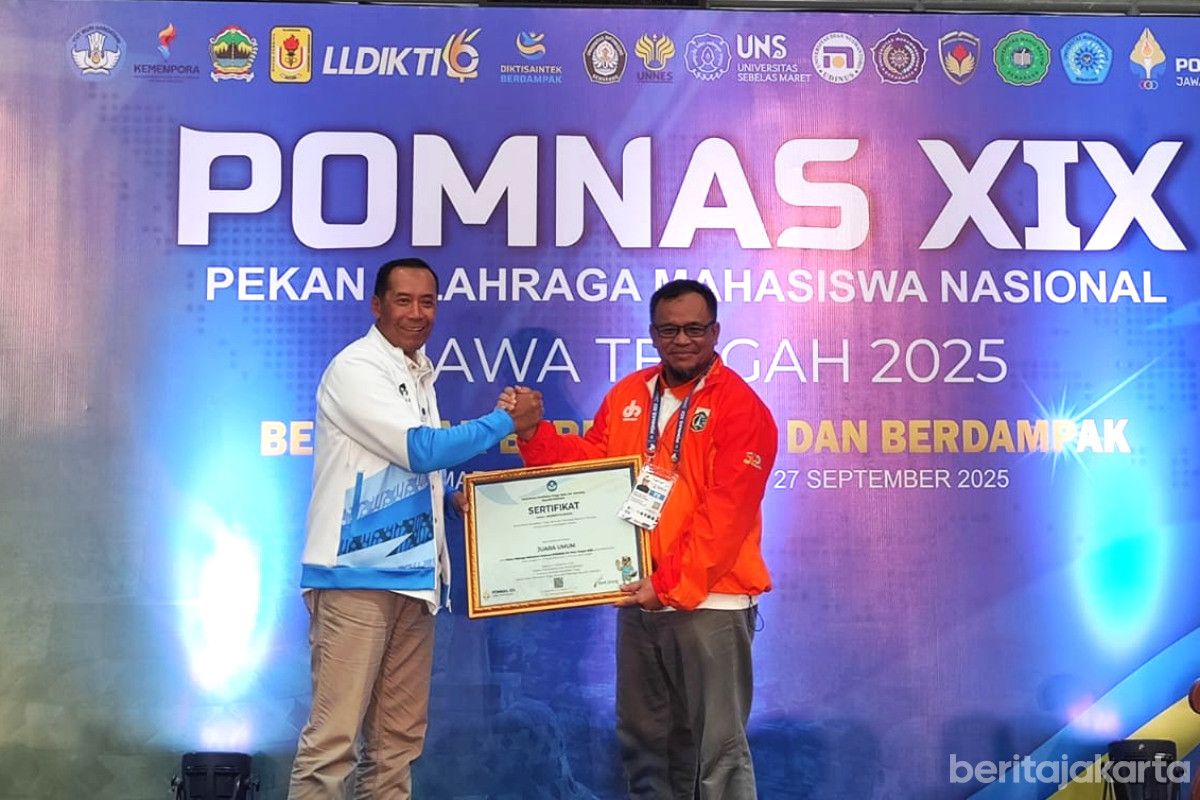 DKI Jakarta Sukses Jadi Juara Umum POMNas XIX di Jawa Tengah