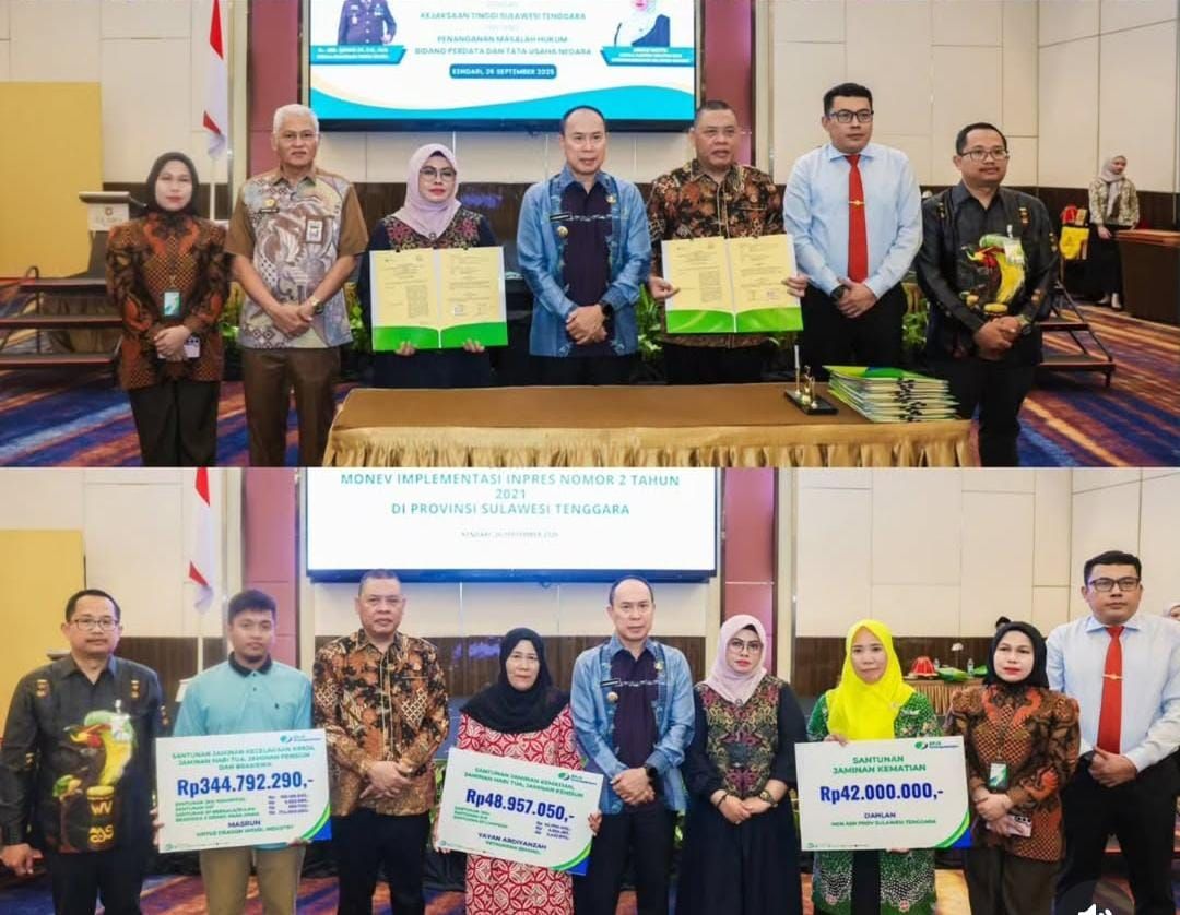 Muna Barat Raih Paritrana Award 2025 atas Kepedulian terhadap Pekerja Rentan