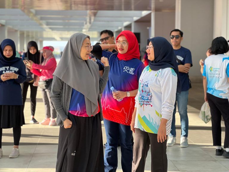 Hari Jantung Sedunia di Makassar: Melinda Aksa Dorong Keluarga Jadi Agen Hidup Sehat