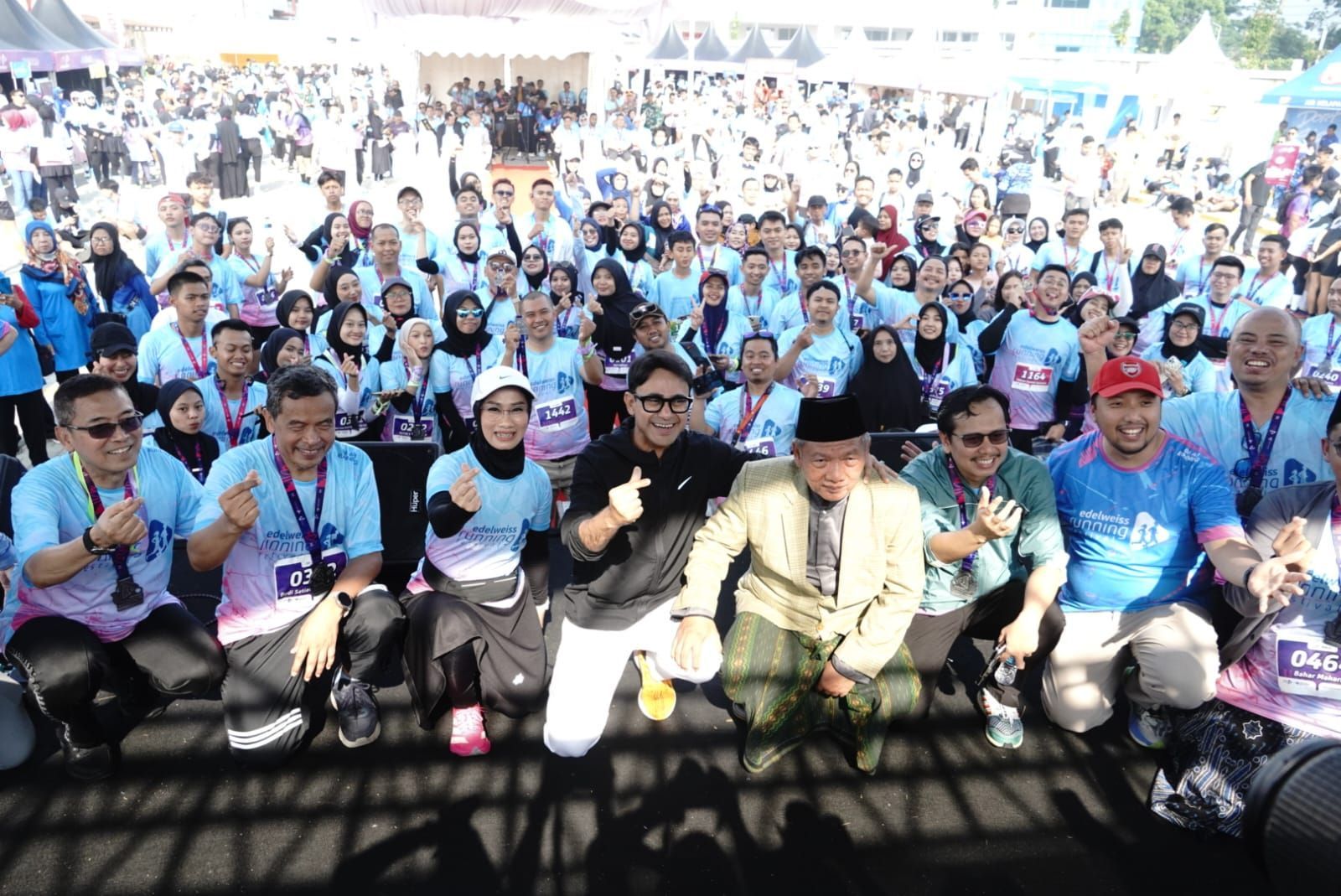 Wabup Cianjur Hadiri Running Festival Edelweiss dalam Rangka HUT ke-1 RS Edelweiss