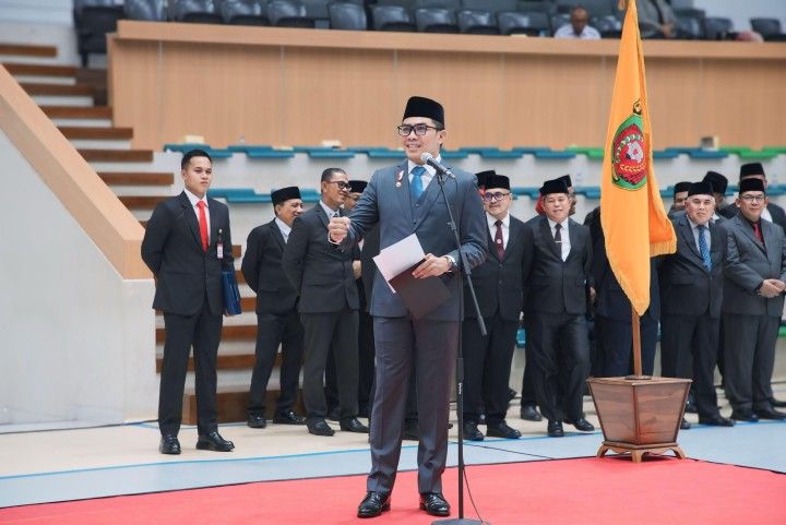 Lantik 329 ASN, Wali Kota Andi Harun Tegaskan Kepemimpinan Bukan Lagi Soal Senioritas