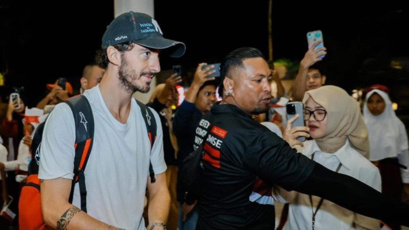 Kedatangan Rombongan Pembalap MotoGP Menjelang Mandalika 2025