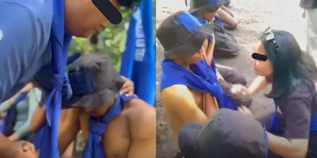 Lagi-lagi! Viral Aksi Perploncoan di Komunitas Pencinta Alam Sulut