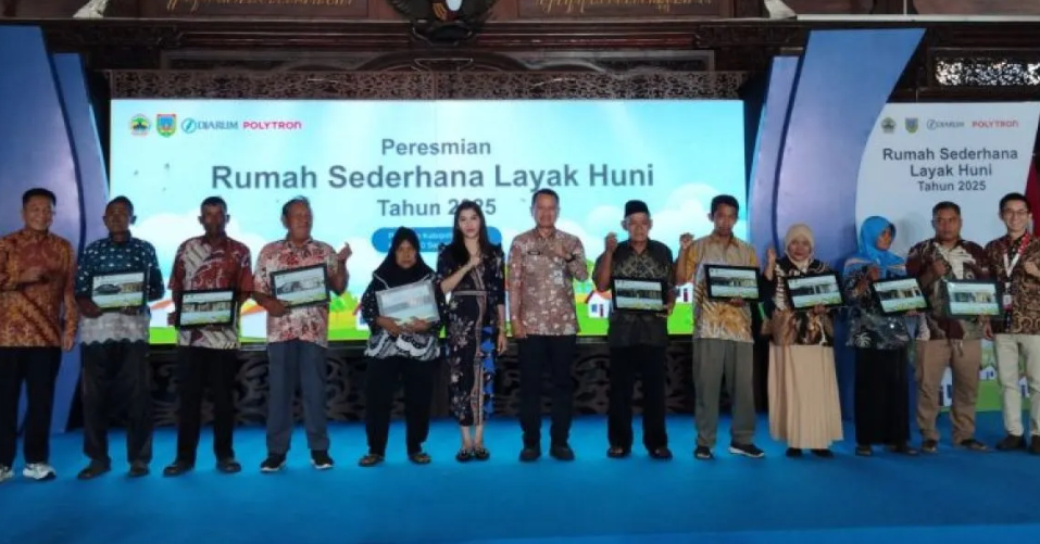 Perusahaan Swasta Bantu Warga Kudus Punya Rumah Layak Huni