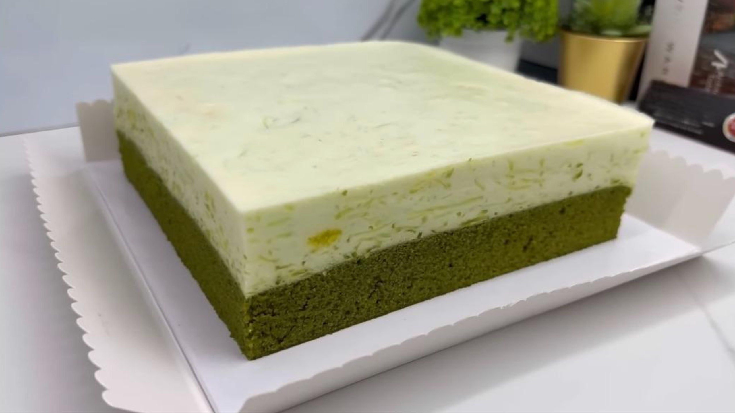 Resep Pudding Cake Matcha yang Lembut, Manis, dan Segar