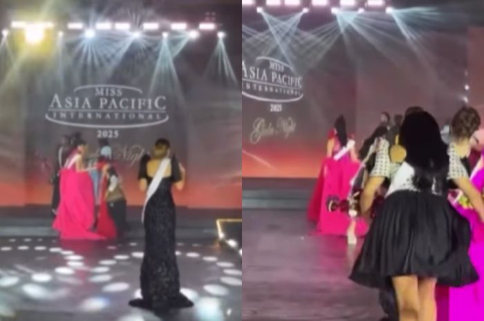 Viral Detik-detik Gempa Guncang Filipina saat Event Miss Asia Pacific International 2025