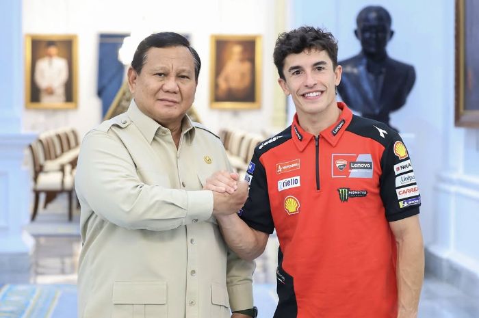 Presiden Prabowo Ketemu Marc Marquez di Istana Negara, Apa Saja yang Dibahas?