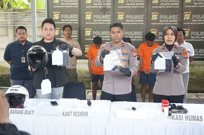 Polsek Kelapa Gading Ringkus Sindikat Penipu Modus Mata Elang: Sudah Curi Banyak Motor Korban