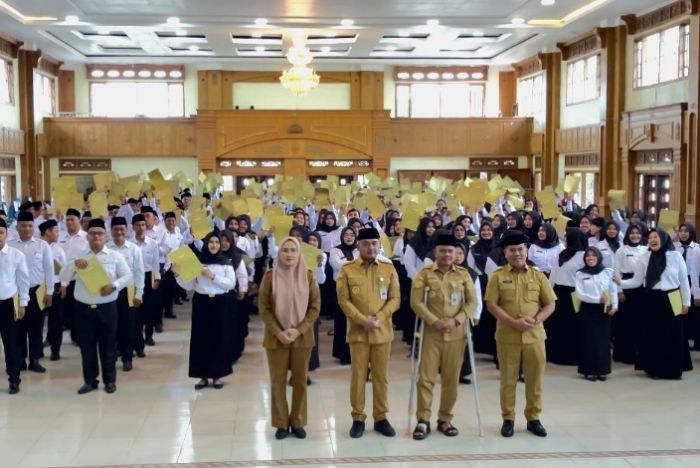 Pengabdian Terbayar, Ratusan Peserta Terharu Terima SK PPPK di Tebo