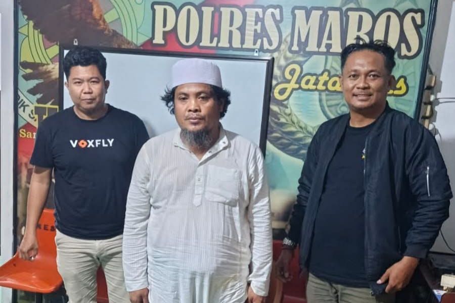 Polisi Tangkap Pria Residivis Pembakar 3 Masjid di Sulsel, Anut Paham Menyimpang