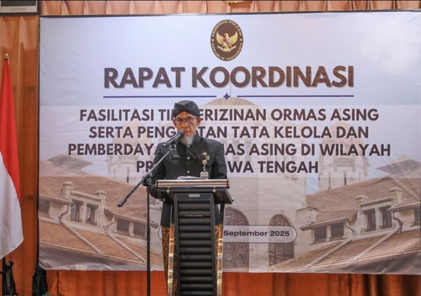 Sekda Jateng: Ormas Asing Harus Beri Dampak Positif bagi Masyarakat
