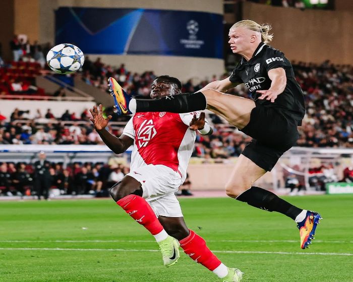 Ditahan Imbang AS Monaco, Erling Haaland Gak Puas dengan Permainan Manchester City