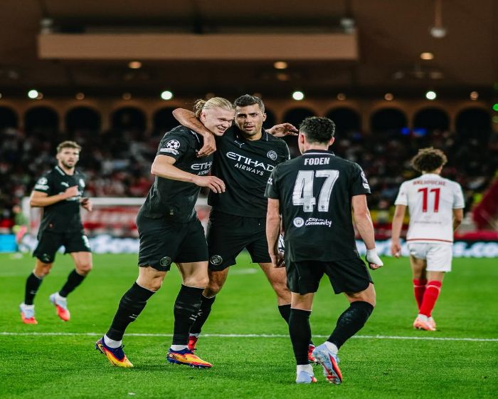 Ditahan Imbang AS Monaco, Erling Haaland Gak Puas dengan Permainan Manchester City