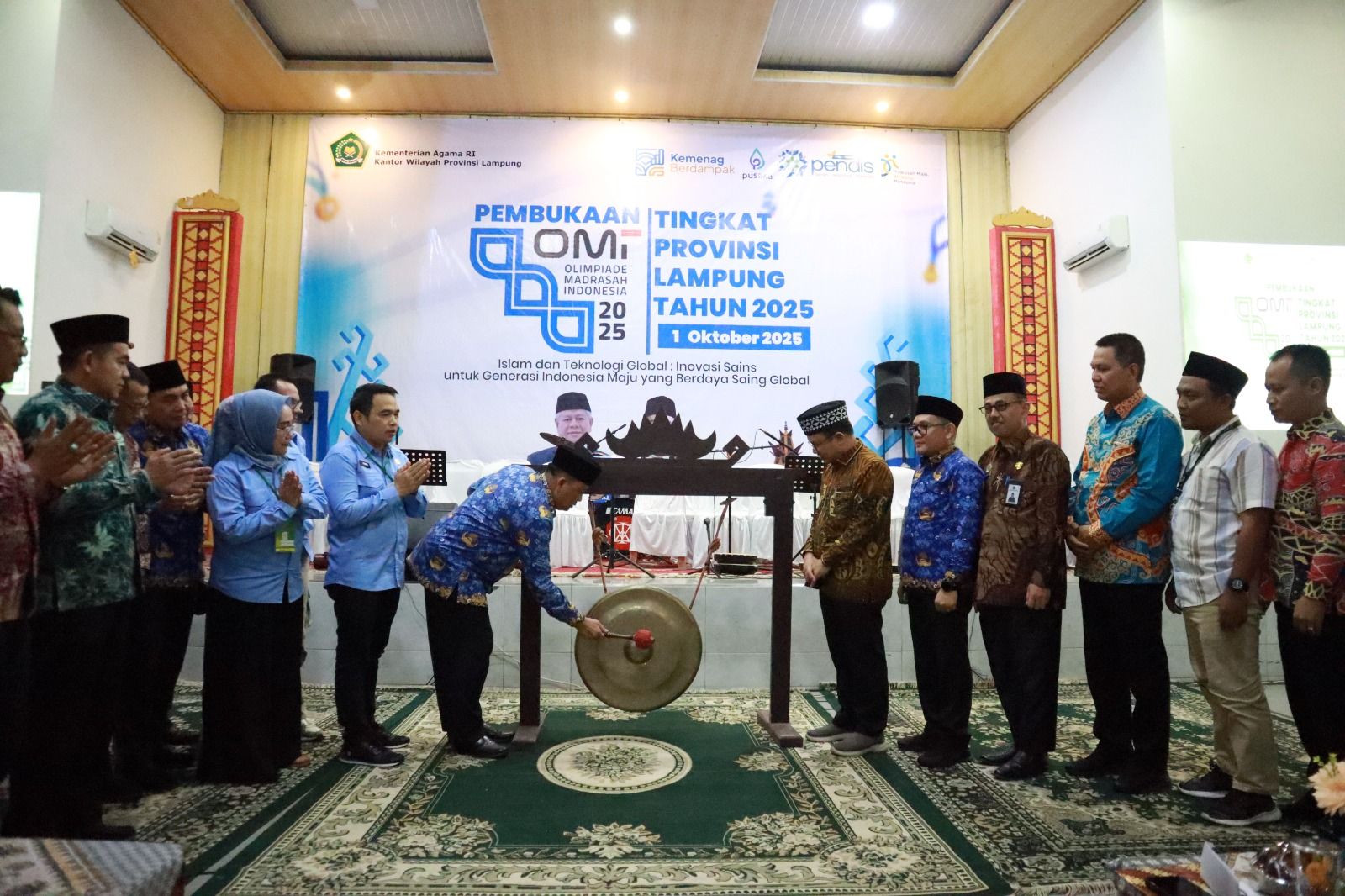 Olimpiade Madrasah Indonesia Tingkat Lampung Digelar, Diharapkan Cetak Generasi Emas