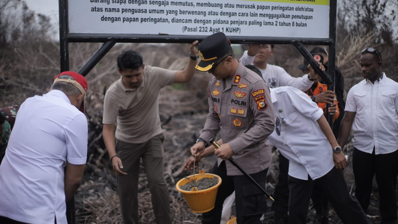 AKBP Budi Setiawan Ajak Semua Pihak Bersinergi Cegah Karhutla di Bengkalis