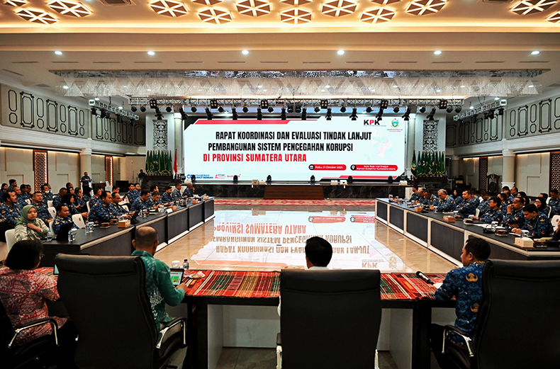 Pemprov Sumut Mantapkan Strategi Pencegahan Korupsi demi Pemerintahan Bersih