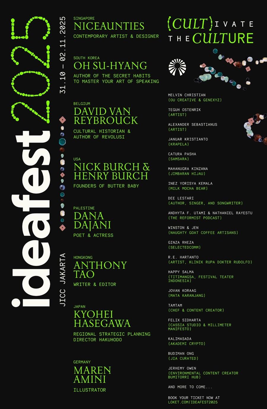 IdeaFest 2025 Hadir Kembali 31 Oktober-2 November 2025 di JICC Menyalakan Budaya Baru Melalui Kolaborasi dan Kreativitas