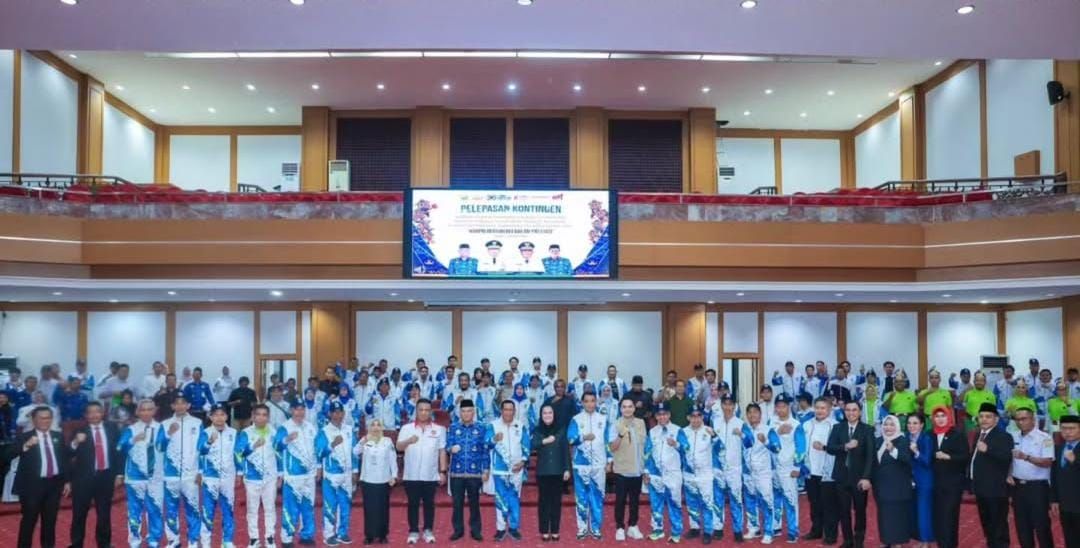 179 Kontingen Sultra Siap Berlaga di Pornas Korpri XVII Palembang