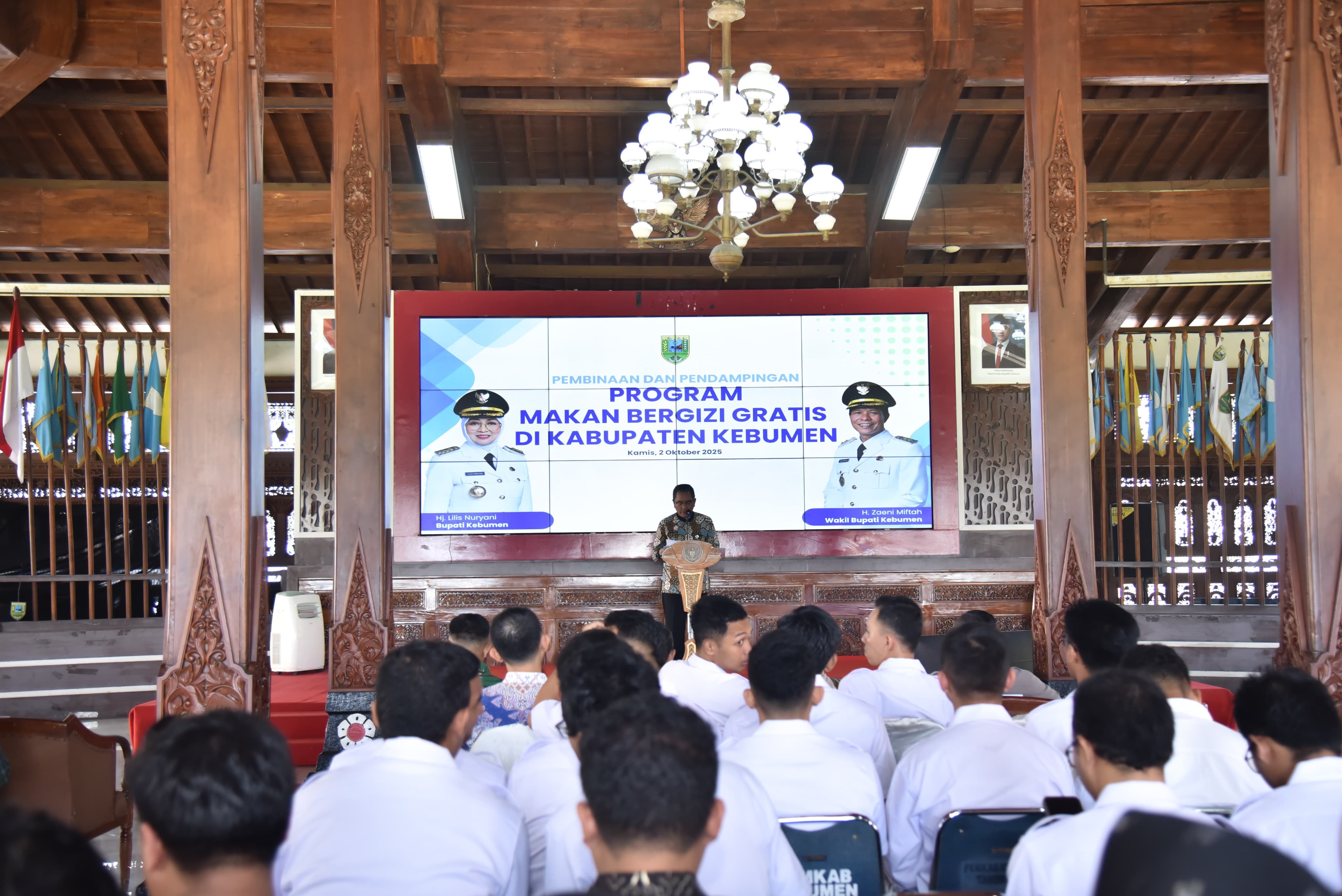 Dapur Program Makan Bergizi Gratis di Kebumen Wajib Bersertifikat SLHS