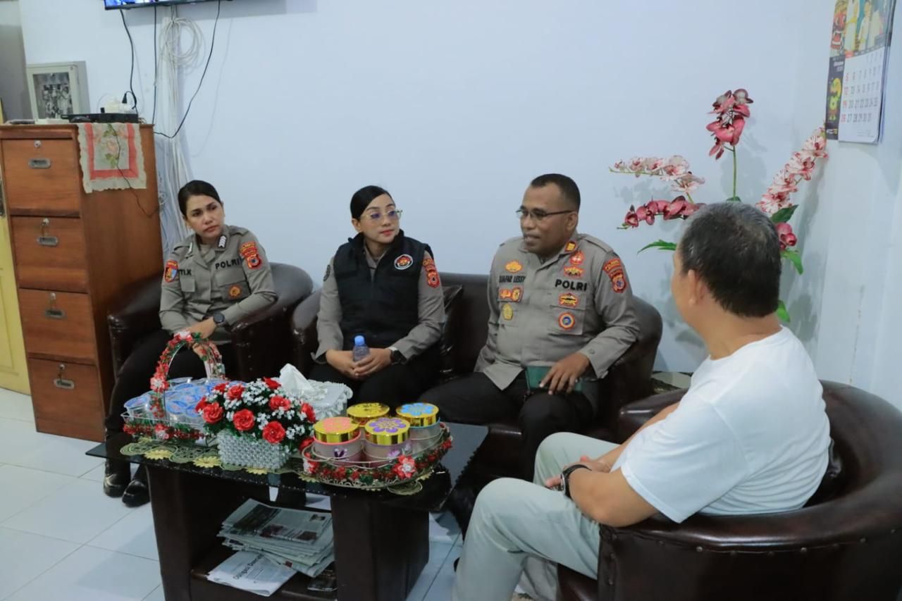 Polresta Ambon Sosialisasi Kamtibmas dan Call Center 110 di Sekolah Cegah Tawuran