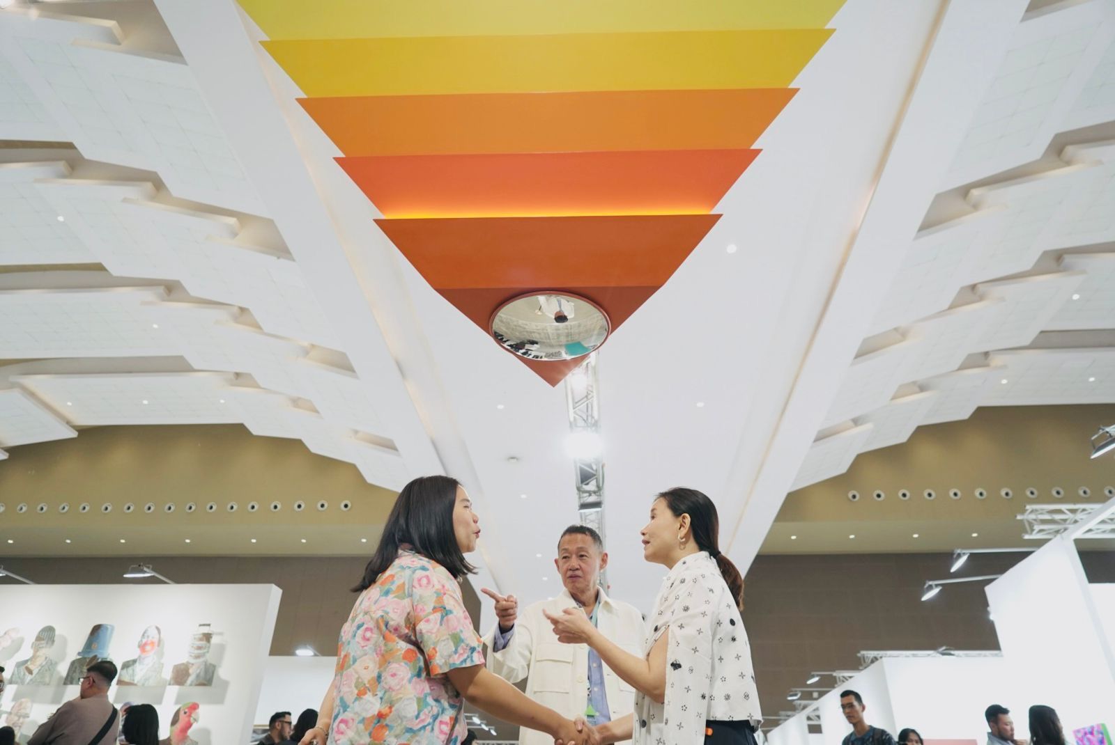 Menjelajahi Cakrawala Baru di Art Jakarta 2025, Instalasi Futuristik TACO x Jessica Soekidi