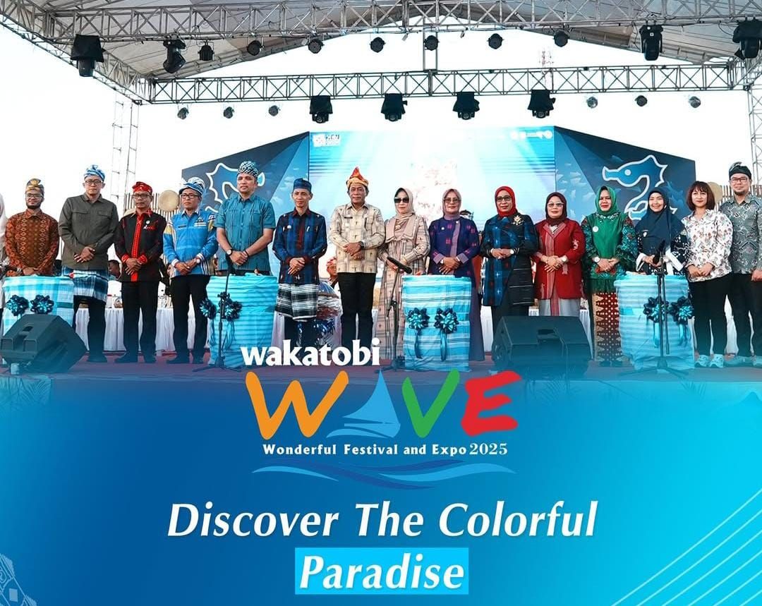 “Discover the Colorful Paradise” Jadi Tema Wakatobi WAVE 2025
