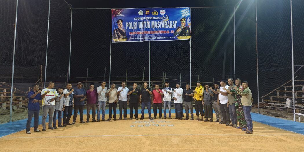 Sambut Sumpah Pemuda, Kapolres Lhokseumawe Gelar Turnamen Voli Bergengsi 2025