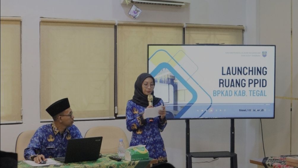 Langkah Nyata Keterbukaan Informasi, BPKAD Tegal Resmikan Ruang PPID