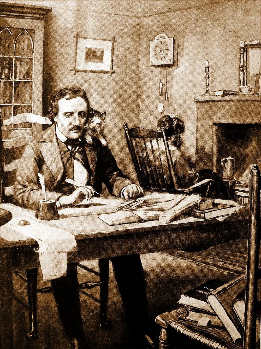 Misteri Kematian Edgar Allan Poe yang Aneh Usai Ditemukan Sedang Duduk Mengingau di Taman