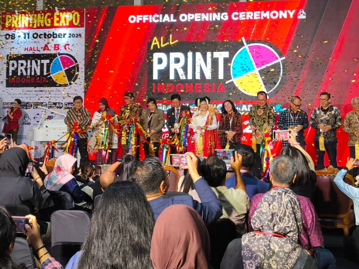ALLPrint Indonesia 2025 Resmi Dibuka, Jadi Barometer Industri Percetakan Nasional