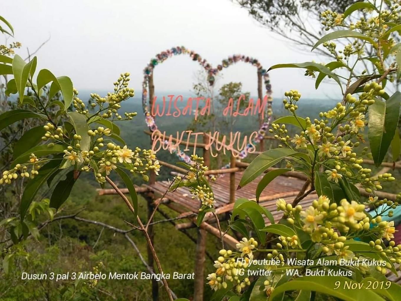 Mengintip Potensi Wisata Bukit Kukus di Kabupaten Bangka Barat yang Jarang Terekspose