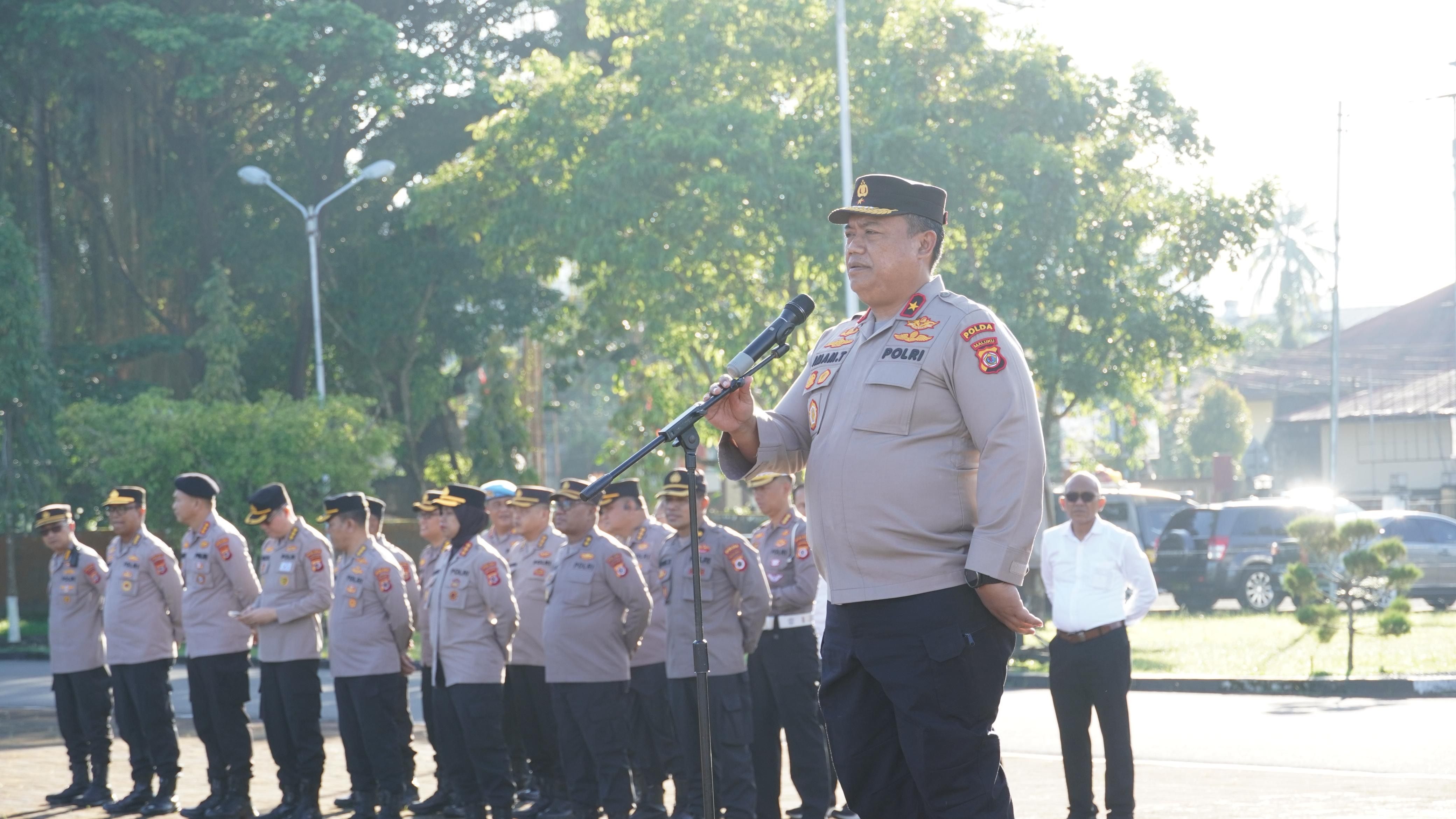 Wakapolda Maluku Ungkap 33 Polisi Dipecat Sepanjang 2025 karena Pelanggaran Berat