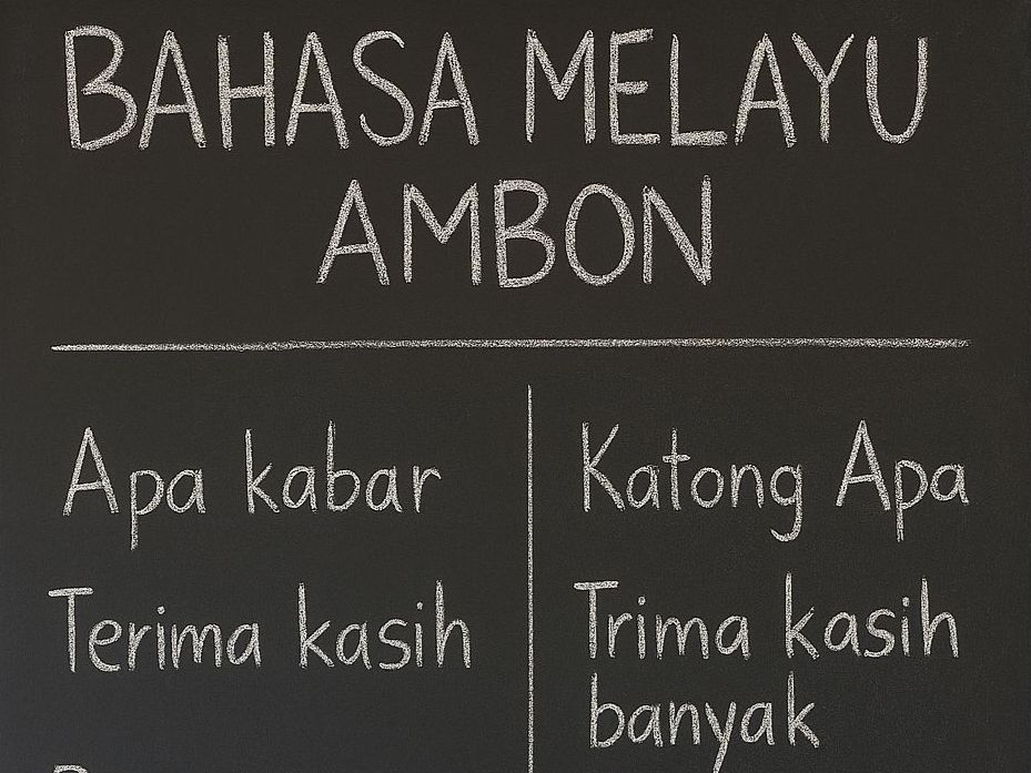 Bagian Satu Kosakata Bahasa Melayu Ambon Abjad A, Bikin Aksen Otentik