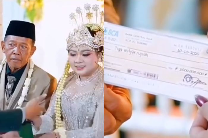 Viral Pernikahan Kakek 74 Tahun dan Gadis Muda di Pacitan, Mahar Cek Rp3 Miliar Ternyata Palsu