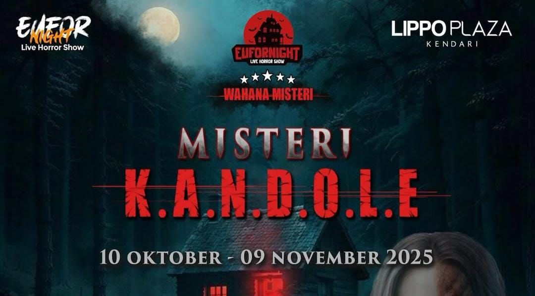 Wahana Horor “K.A.N.D.O.L.E” Angkat Urban Legend Sulawesi Tenggara, Siap Uji Nyali Warga Kendari