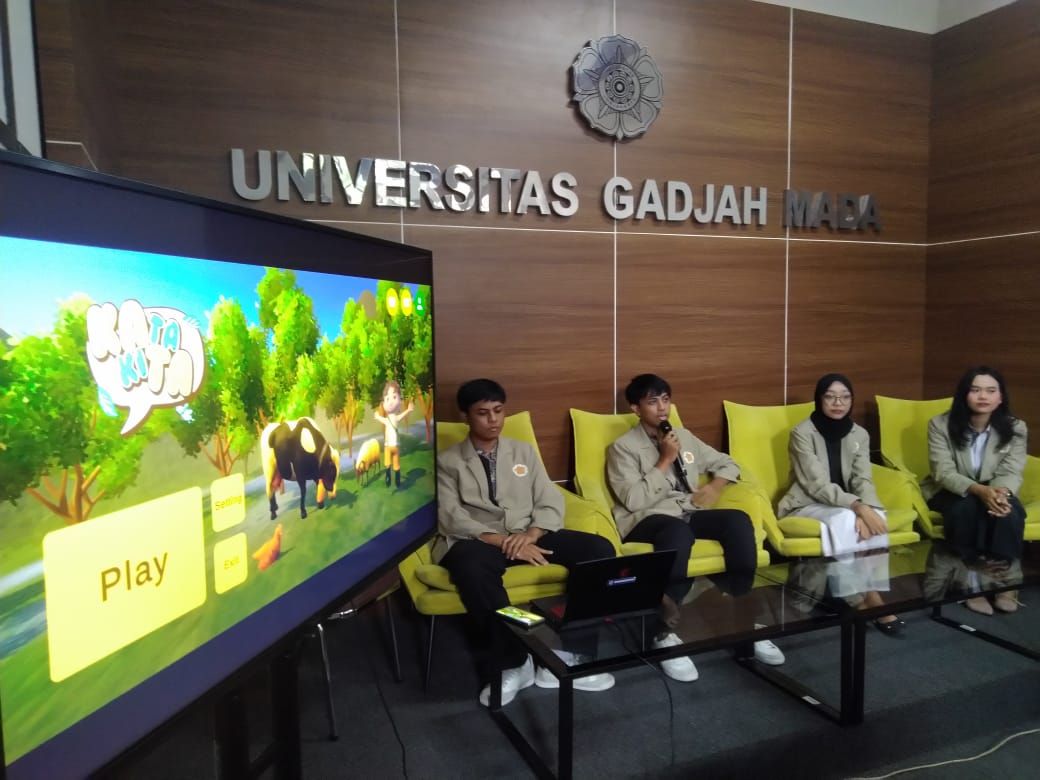 Bantu Komunikasi Anak Celebral Palsy Dan Speech Delay, Empat Mahasiswa UGM Ini Ciptakan Aplikasi Kata Kita Dilengkapi Fitur AR
