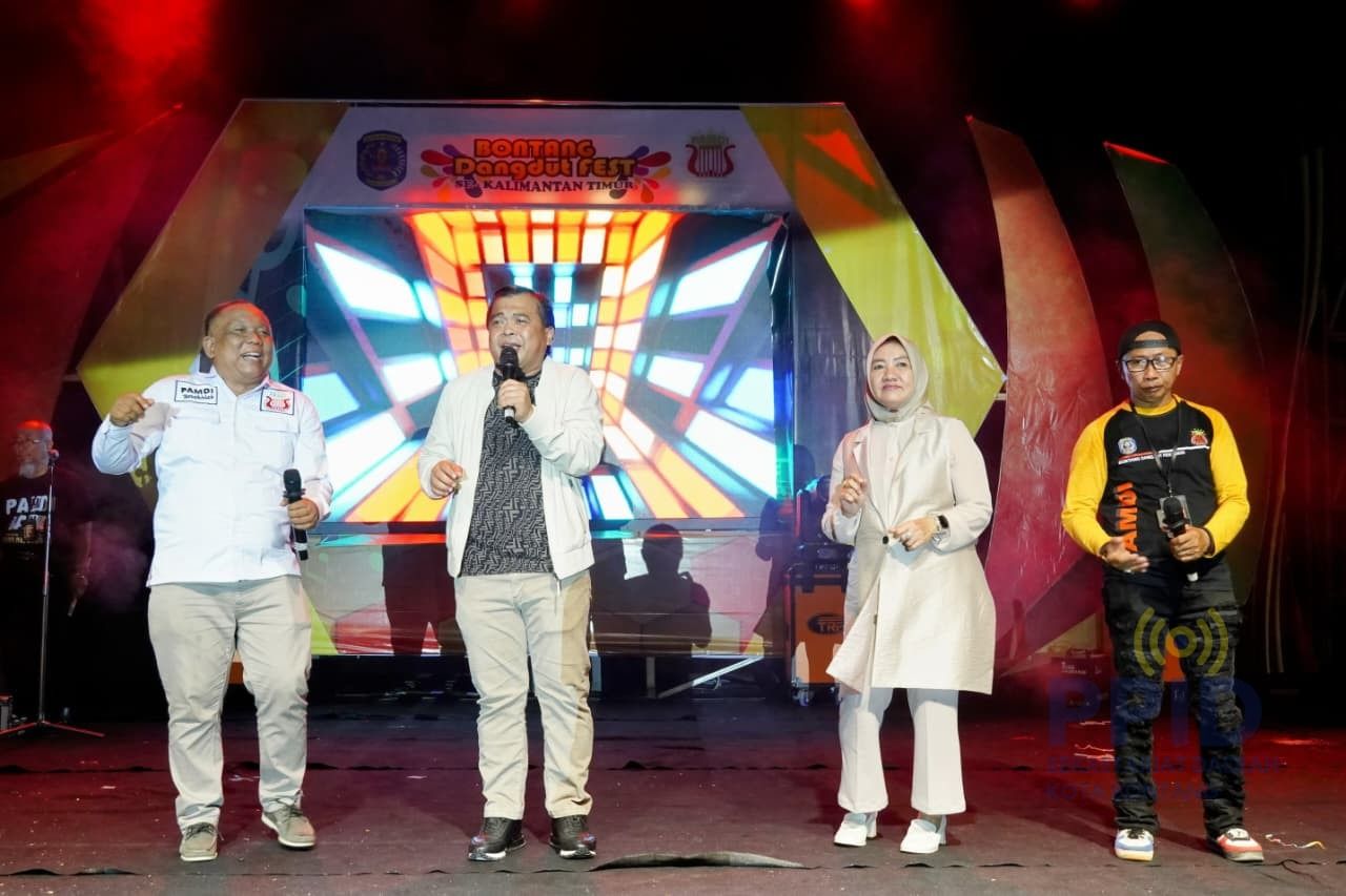 Getaran Dangdut di Bessai Berinta, Wawali Agus Haris Kobarkan Semangat, Saatnya Bontang Lahirkan Bintang Nasional!