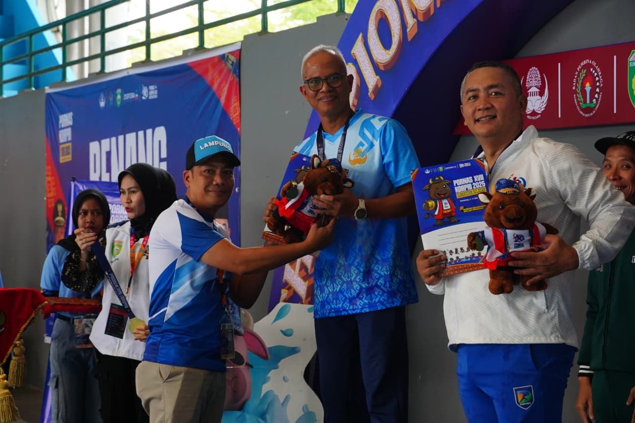 Cabor Renang Lampung Persembahkan Medali Perak di Pornas Korpri XVII