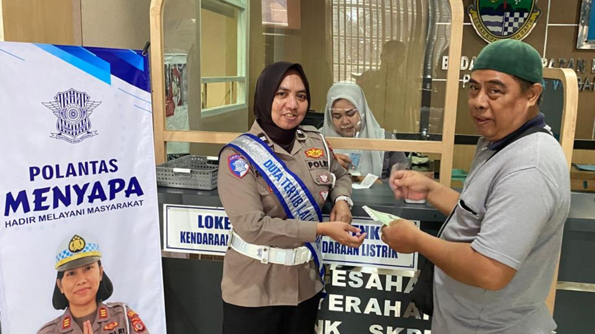 Satlantas Polres Purwakarta Sosialisasikan Mekanisme Penerbitan STNK